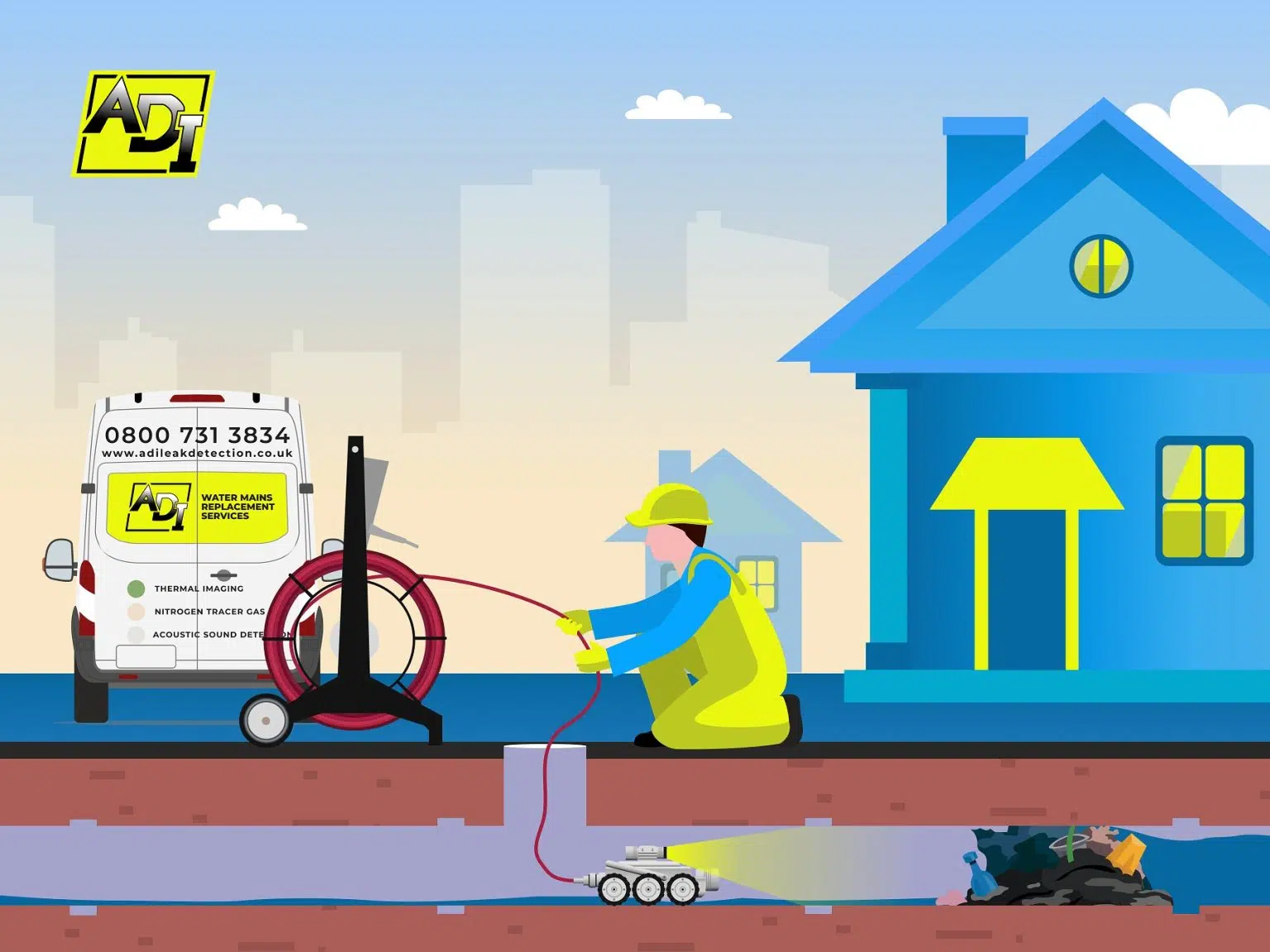 Drainage CCTV Surveys & Investigations Cambridge